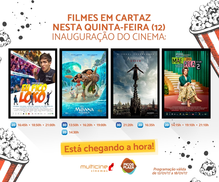 Picos Plaza Shopping inaugura cinema nesta quinta (12); veja os filmes em cartaz!Picos Plaza Picos Plaza Shopping inaugura cinema nesta quinta (12); veja os filmes em cartaz!Picos Plaza