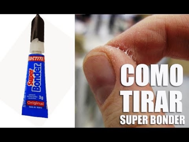 Como remover super bonder dos dedos de forma fácil e indolor com ...
